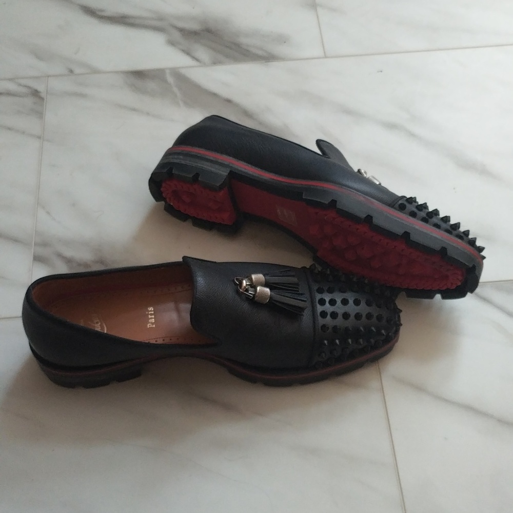 Christian Louboutin Spike Tassle Lug Sole